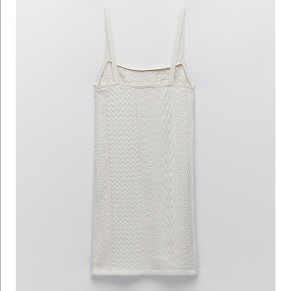 Zara Cable Knit Mini Dress - Picture 9 of 11